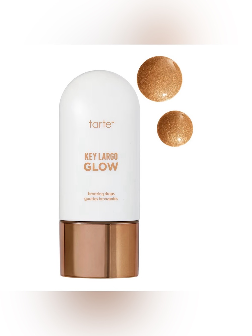Tarte Key Largo Glow Bronzing Drops - Bronze Shimmer New in box 1.18 fl. Oz.